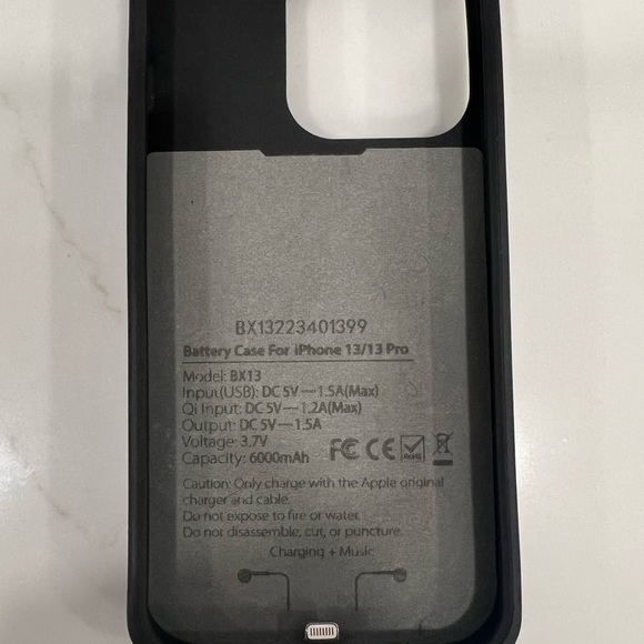 Alpatronix Battery Case for iPhone 13 and iPhone 13 Pro (6.1 inch), Strong Slim - Picture 6 of 7